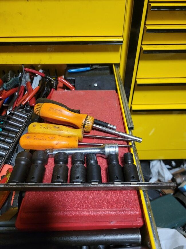 Mac Impact Swivels Snap On 1/2 Extention  Ratcheting  Snap On  Screwdrivers