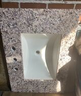 Vanity Top  22 wide and 31 long new without the box