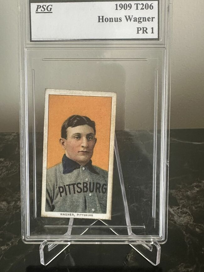 HONUS WAGNER REPRINT (1995)1909 T206 ROOKIE CARD