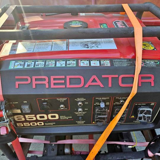 predator 6500 generator