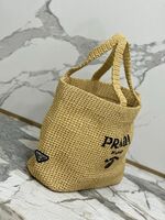 embroidered crochet tote bag size：40×34×15cm Model No. 1bg392