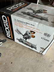 Ridgid 12” Compound Miter Saw