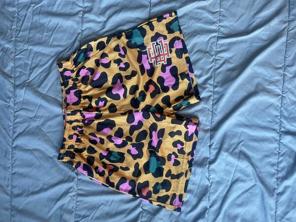 Orange Cheetah Print EE SHORTS