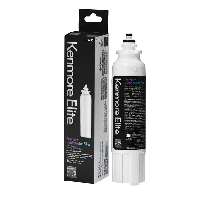 1 Pack Fit Kenmore Elite 9490 469490 46-9490 Refrigerator Replacement Water Filter