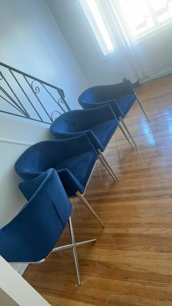 Silla Moderna  Color Blue