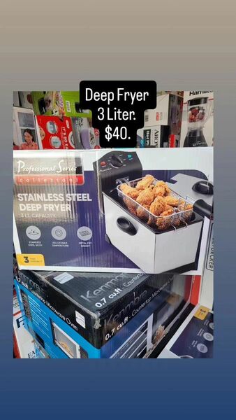 3 Liter Stainless Steel Deep Fryer