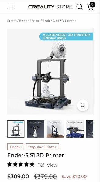 Ender 3 , 3D Printer