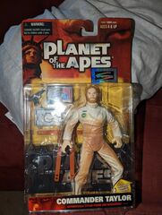1999 The Planet Of The Apes Commander Taylor Figure And Accessories New Unopened