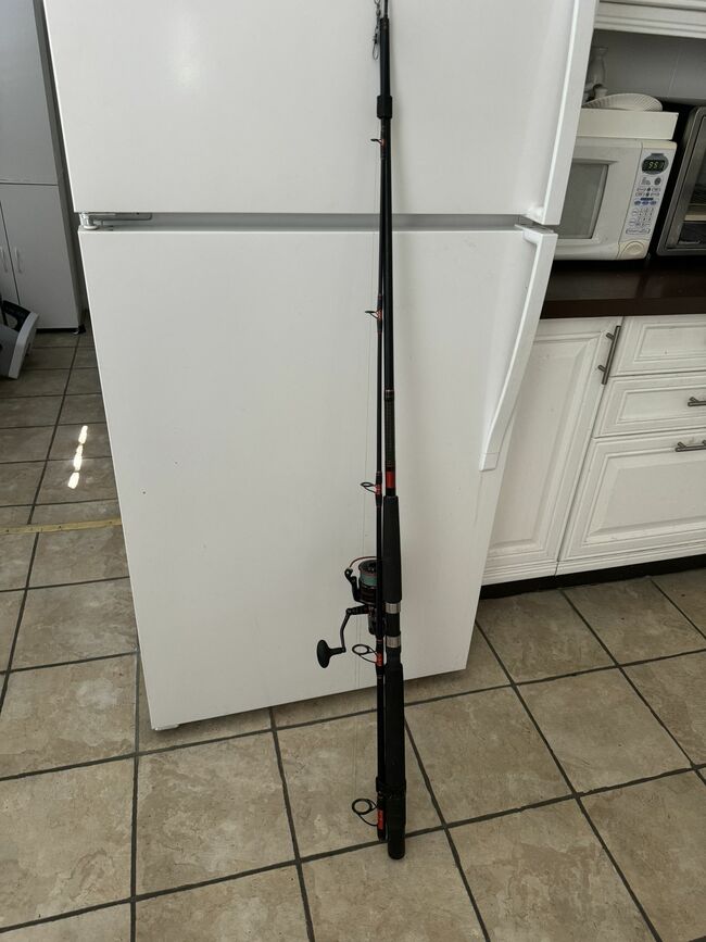 Fenwick  Seahawk Engineered 9’ 15-30 Lbs/Katsking 6000 Baitfeeder With 40 Lbs Braided Line$100