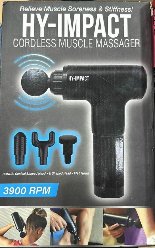 HY-IMPACT Cordless Muscle Massager