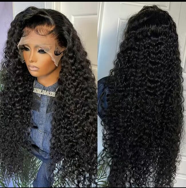 24 Inch Wave Lace Front Wigs 13x4 Lace Front Human Hair Wigs For Women Pre Plucked 12-30 Inch HD Loose Deep Wave Lace Frontal Wigs Natural Color