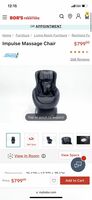 Massage Chair With Bluetooth Speaker