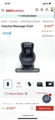 Massage Chair With Bluetooth Speaker