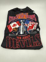 Vintaage New Jersey Devils Shirt X Large 1995 NHL Hockey Champions Stanley Cup