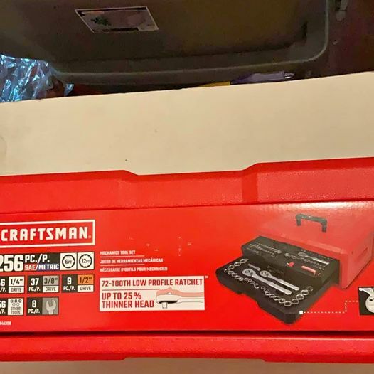 Brand New 256 Piece Craftsman Mechanics Tools Set with Case