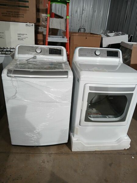 Brand New LG Washer And Electric Dryer Set