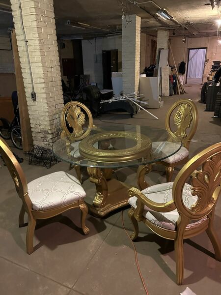 Victorian Table And Chairs