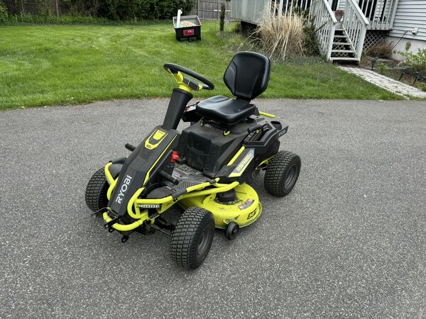 Electric Ride On Lawn Mower