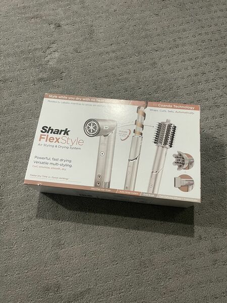 shark flexstyle hair blow dryer and multi-styler