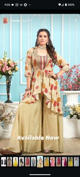 Three Piece Party Wear