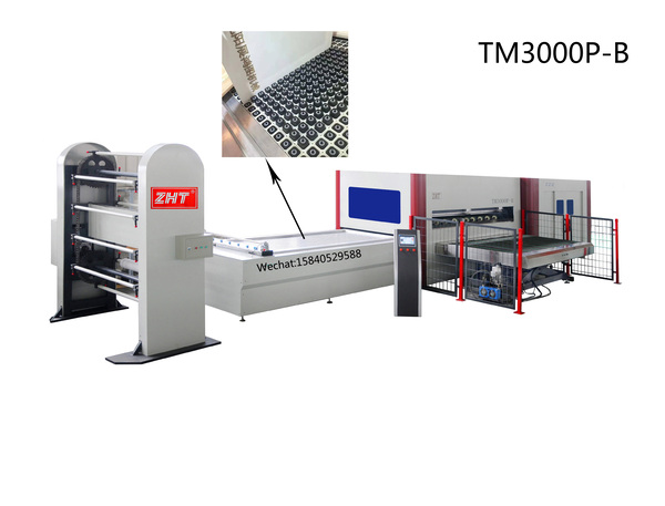 Veneer vacuum membrane press machine with PIN system and roll over device for door ZHT-TM3000P-B