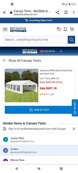 10+30 Canopy Tent New
