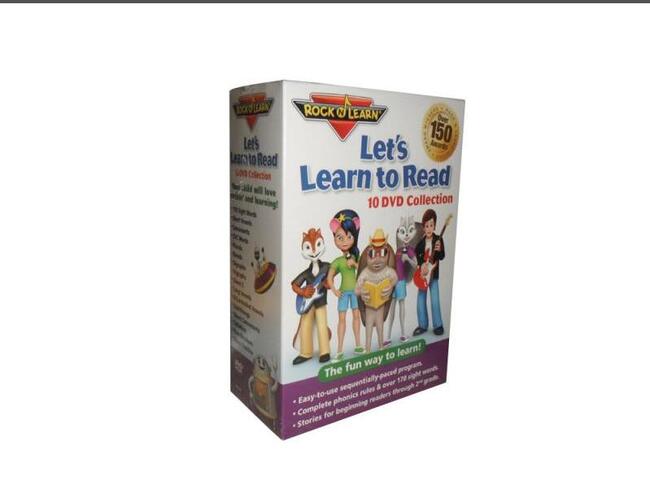 Let's learn to read 10 DVD Collection by Rock'n