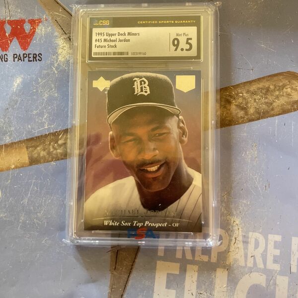 Michael Jordan Baseball Card