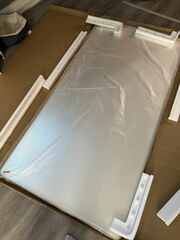 TETOTE 72x36 Inch Gold Bathroom Mirror