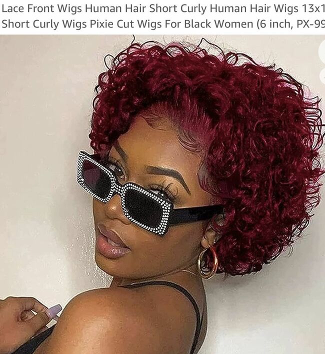 short curly wig