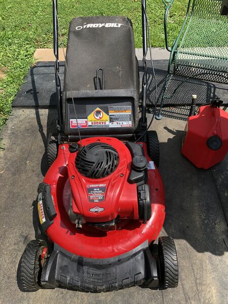 Troy Bilt 21 Inch Lawn Mower Just Serviced Runs New