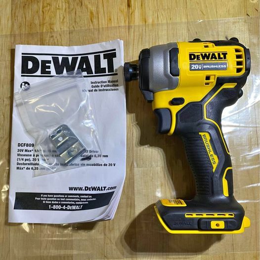 New Dewalt 20V Brushless Impact Driver, Tool Only