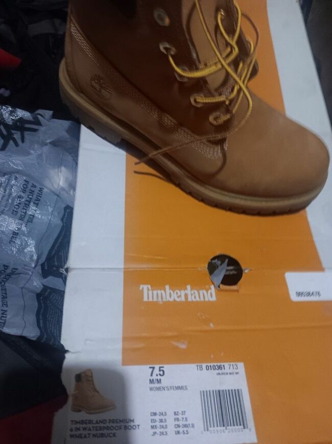 Timberland Womens Waterproof 6 In Tan Nubuck