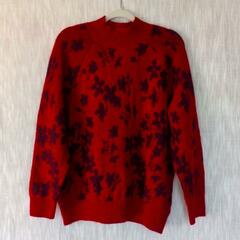 Liz Claiborne Chunky Fall Mock Neck Sweater Y2K Vintage Oversized