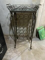 Wine Rack With Tray