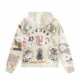 SAINT MX Denim Tears Graffiti Hoodie