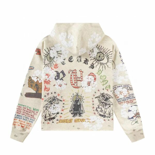 SAINT MX Denim Tears Graffiti Hoodie