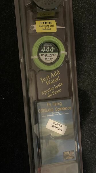 Cortland 444+ Fly Fishing Outfit. A 9 ft. Graphite Fly Rod and an Aluminum Case.