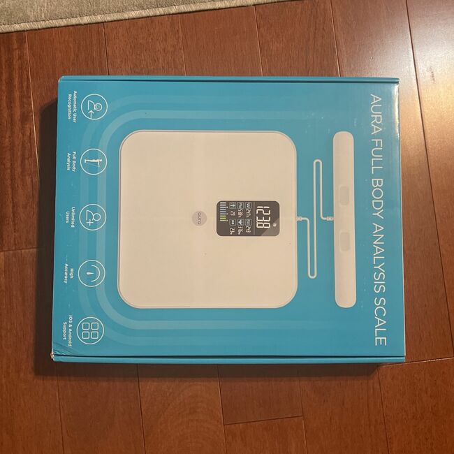 Brand New Aura Full Body Analysis Weight Scale