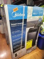 Midea Duo 12,000 BTU Smart, High Efficiency Inverter Portable Air Conditioner, 40% Energy Savings