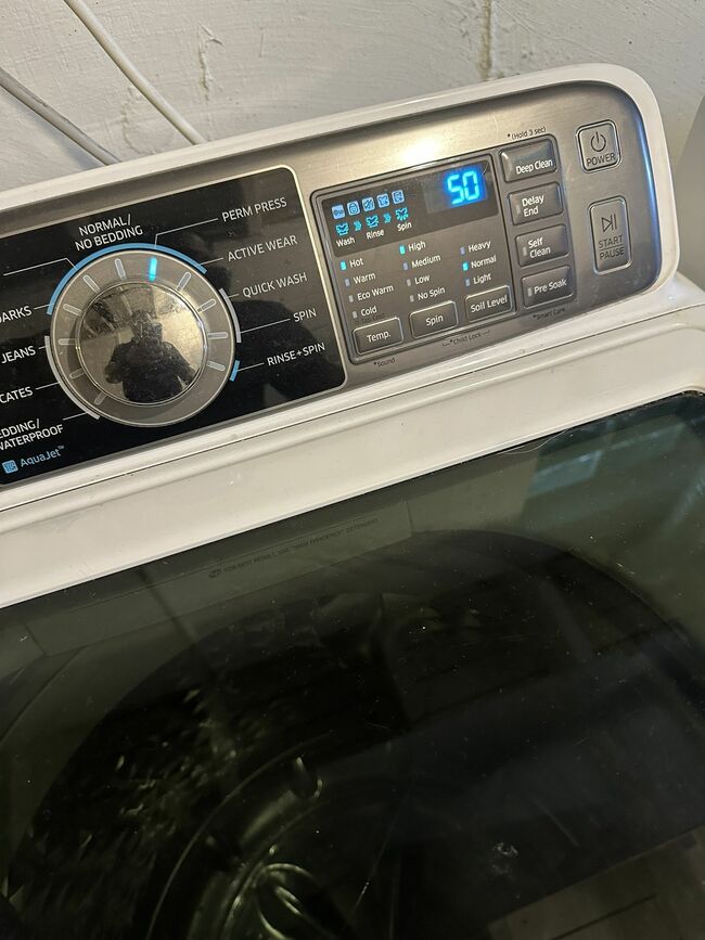 Samsung aqua jet washing machine
