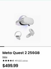 Meta Quest 2 (256gb)