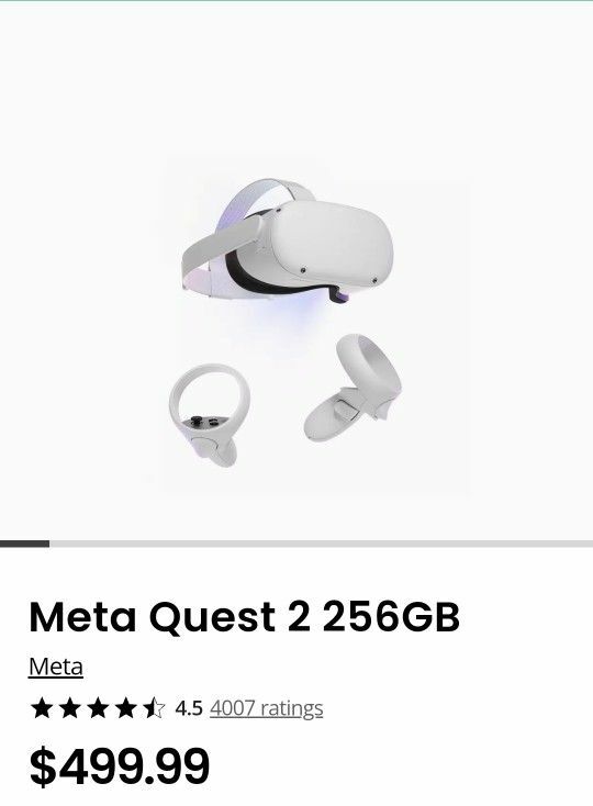 Meta Quest 2 (256gb)