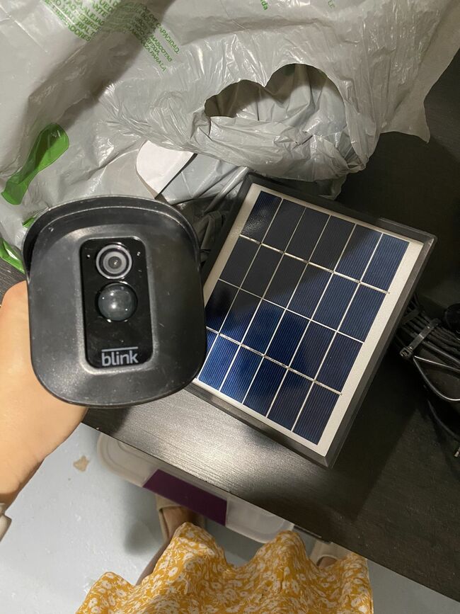 Blink Cameras (2) With Solar Chargers And Wi-Fi Extender