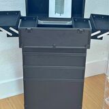 Makeup Nail Rolling Train Case