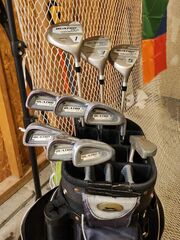 Golf Set with Clubs, Bag, and Balls