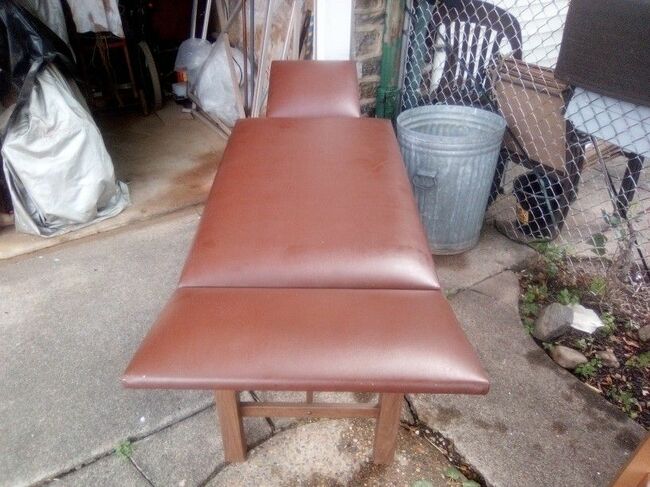 80s Vintage Massage Table/ Tattoo Multi surface Table