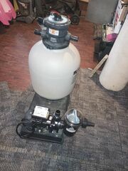 1hp Pump And Sand Filter.