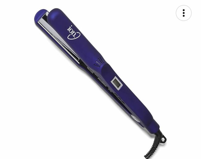Voltageion Titanium Gator Digital Flat Iron, 1 inch, Straighten, Curl, or Flip Hair, Heats up to 450°F, Digital Display, Dual Voltage