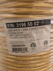 Genesis Access Control Cable (contact info removed)2 22/6 SHLD + 24/4 + 22/2 + 18/4 Plenum